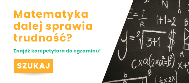 Korepetycje z matematyki — egzamin ósmoklasisty
